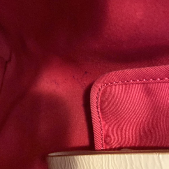 Coach Color-Block Tan & Brown Signature Tote Handbag White Leather 10859… - Picture 13 of 17